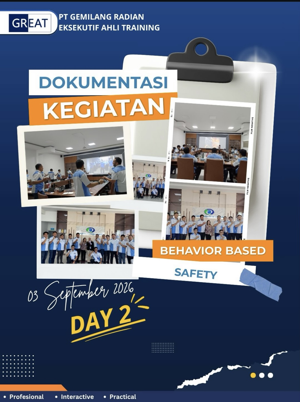 Dokumentasi kegiatan Behavior Based Safety