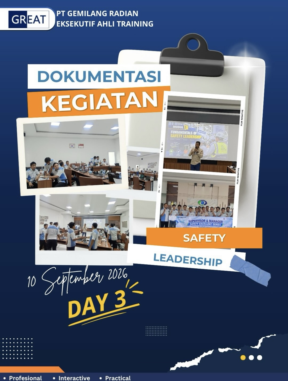 Dokumentasi kegiatan Safety Leadership